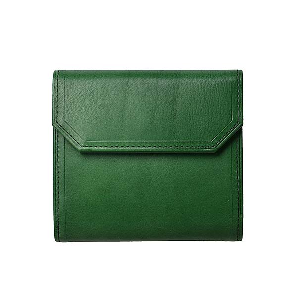 【カブセ付二つ折り財布 / Fold Wallet】No.35-0186